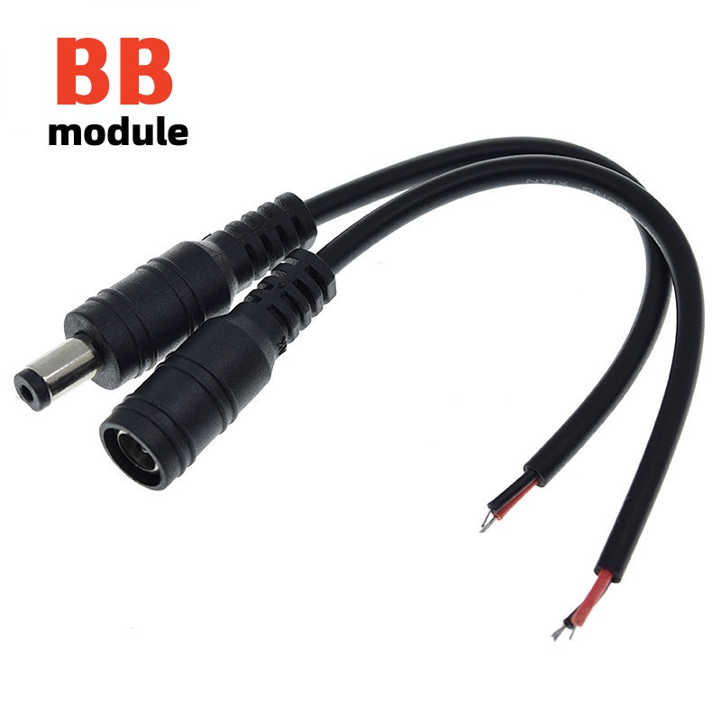 1Set 5.5x2.1 Plug DC male or Female Cable Wire Connector For 3528 5050 ...