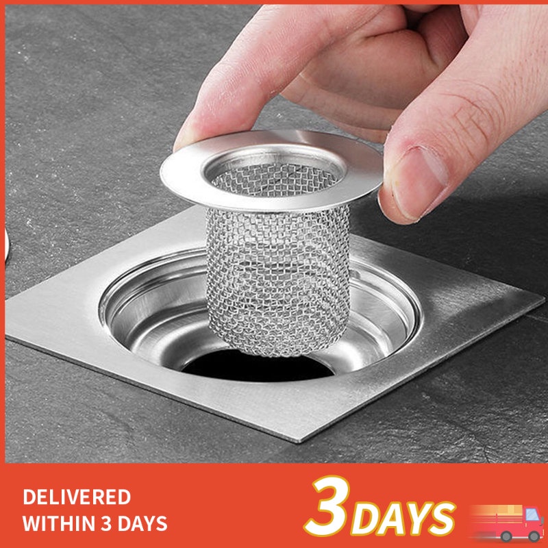 Multifunctional Floor Drain Filter Stainless Steel Mesh Basket Filter