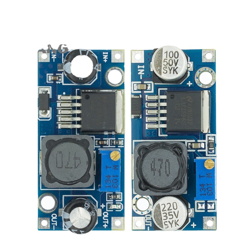 ((1-5PCS) Power Module Lm2596 LM2596S Adjustable DC-DC 5V 12V 24V 3A ...