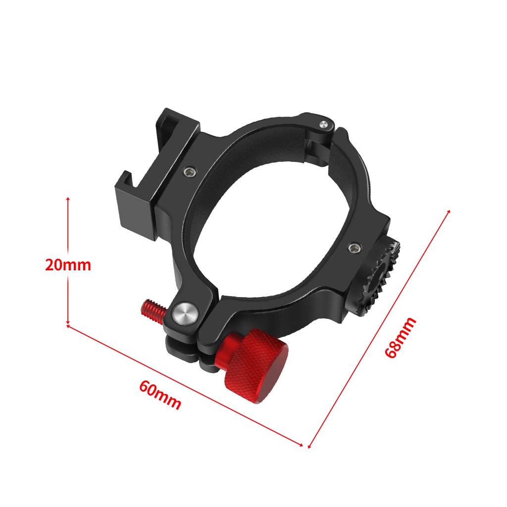 XTXINTE Handheld Gimbal Stabilizer Ring Clamp Mount W/ Cold Shoe Mount