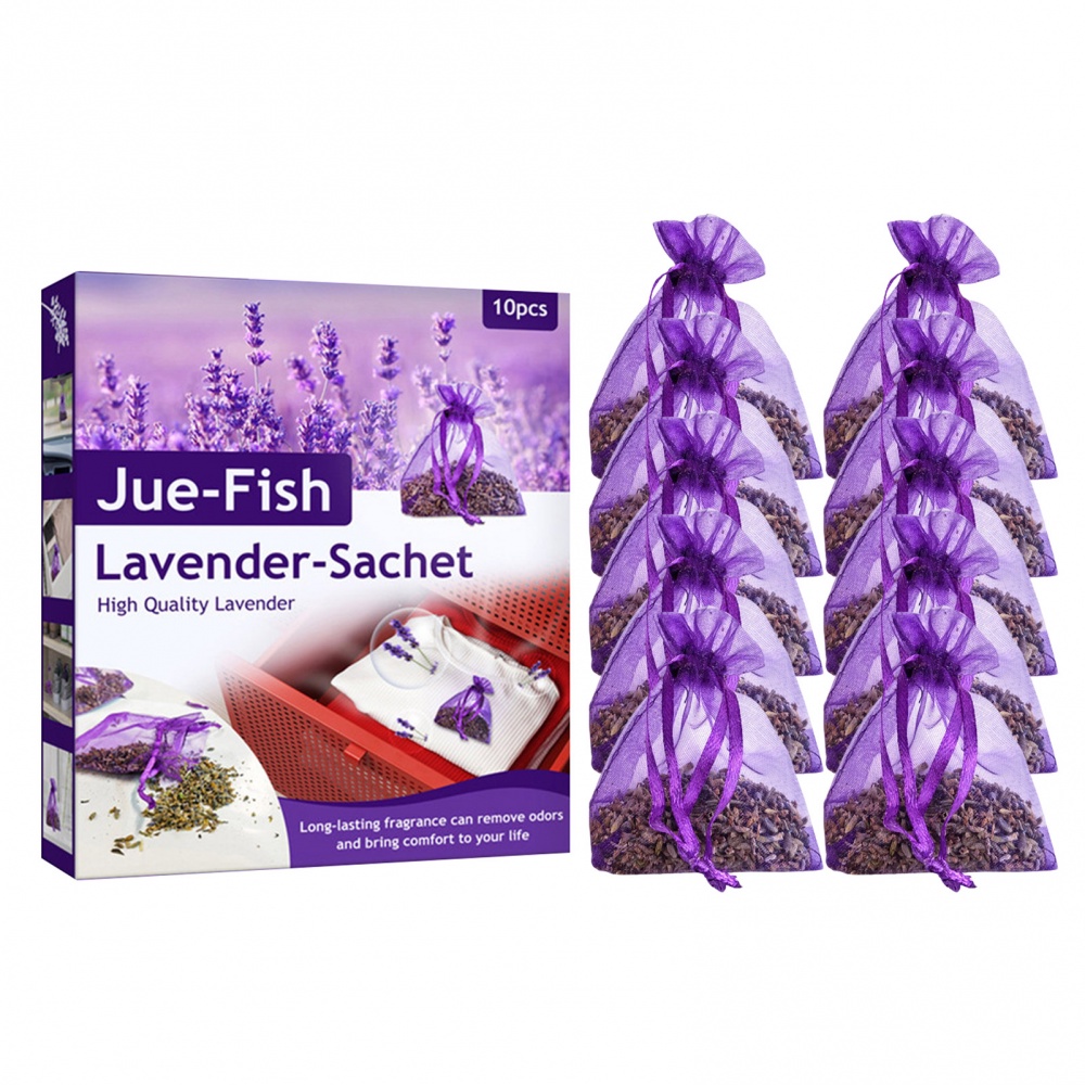 Lavender Sachets for Drawers and Closets Natural Lavender Bud Sachets