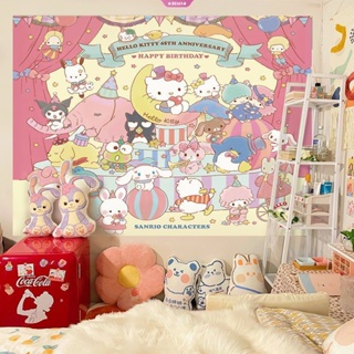 HELLO KITTY - THE WORLD OF HELLO KITTY PEEL & STICK WALL DECALS, Peel And  Stick Decals