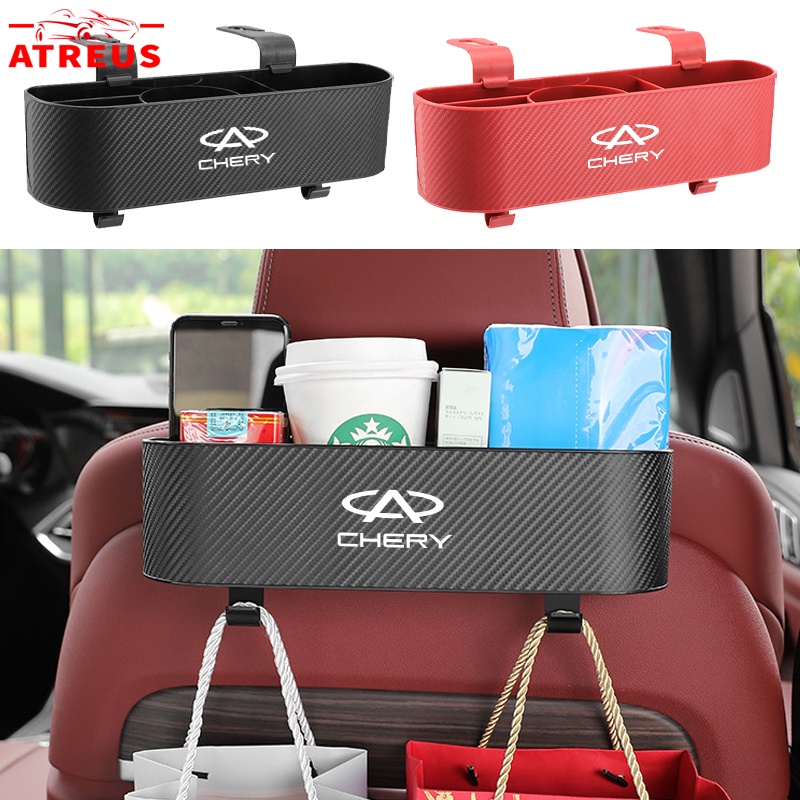 Chery Car Back Seat Organizer Car Seat Back Hook Storage Box Cup Holder