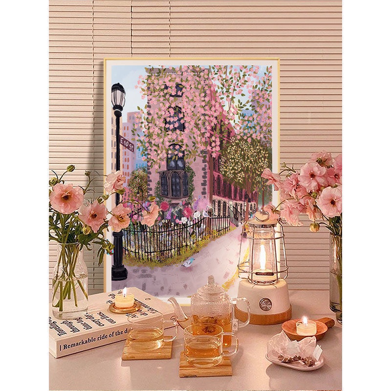 Decorative Paintings galison Nordic Decorative Paintings Table Bedroom ...