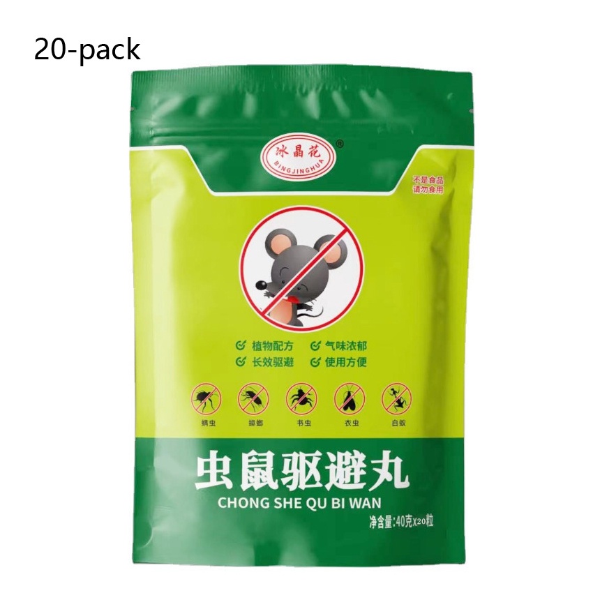 Mouse Repeller Insect Repellent Rodent Mothballs Killer for Rats Mouse