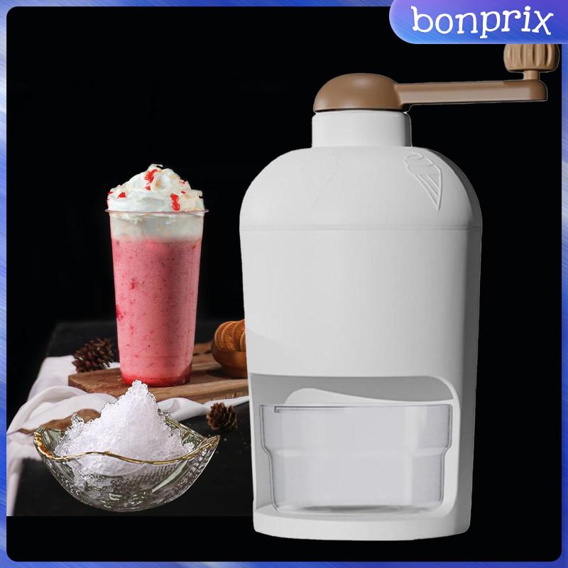 [bon] Shaved Ice Machine Mini Hand Crank Ice Crusher For Restaurants Kitchen Shopee Philippines