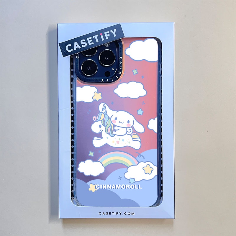 CASETify X CINNAMOROLL Laser Case Hard Inspired PC Desig TPU Edge ...