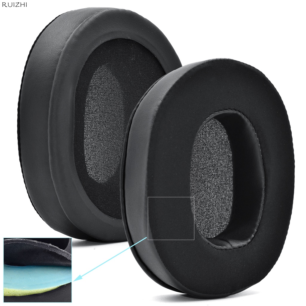 ACCOUTA Cuscini di ricambio per cuffie compatibili con HyperX Cloud 1/2/3/Pro/Core/Alpha/Alpha S/Flight/Stinger/Mix/CloudX/CloudX Chat Pads auricolari con tessuto traspirante