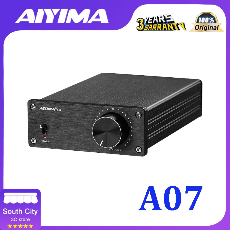 AIYIMA A07 TPA3255 Power Amplifier 300Wx2 HiFi Class D Stereo Digital ...