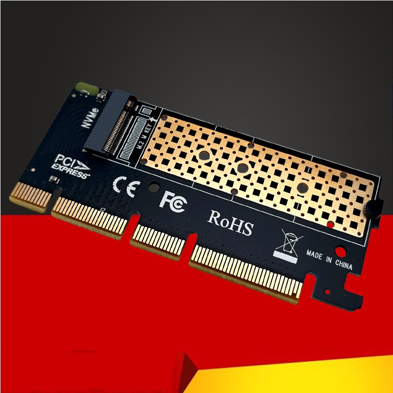 PICE to M2 Adapter NVMe SSD NGFF PCIE M2 Riser Card Adapter 64Gb PCI ...