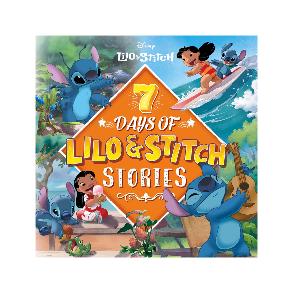 Disney 7 Days of Lilo & Stitch Story Book Collection For Kids