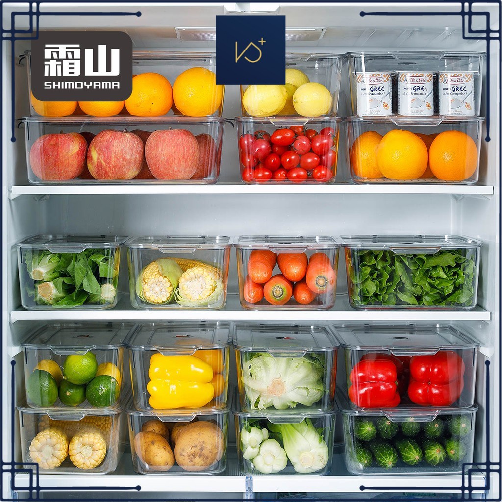 Livingplus Paul Acrylic ref organizer with cover japan quality | Shopee ...