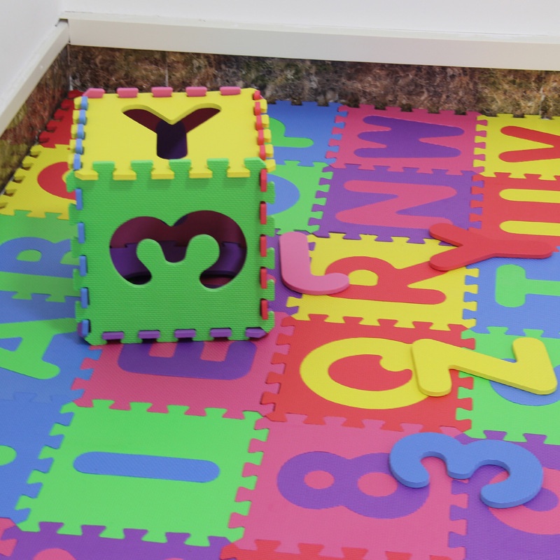 Alphanumeric EVA Play Mat Baby Crawling Mat Learning Walking Mat Baby ...