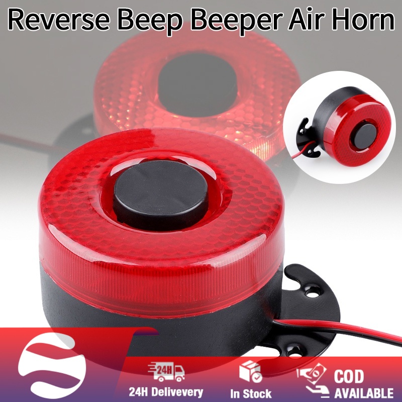 12V 24V 105dB Car Reversing Alarm Back Up Horn Reverse Beeper Buzzer - Electically Controlled Air Horn, Electric Pump Air Horn