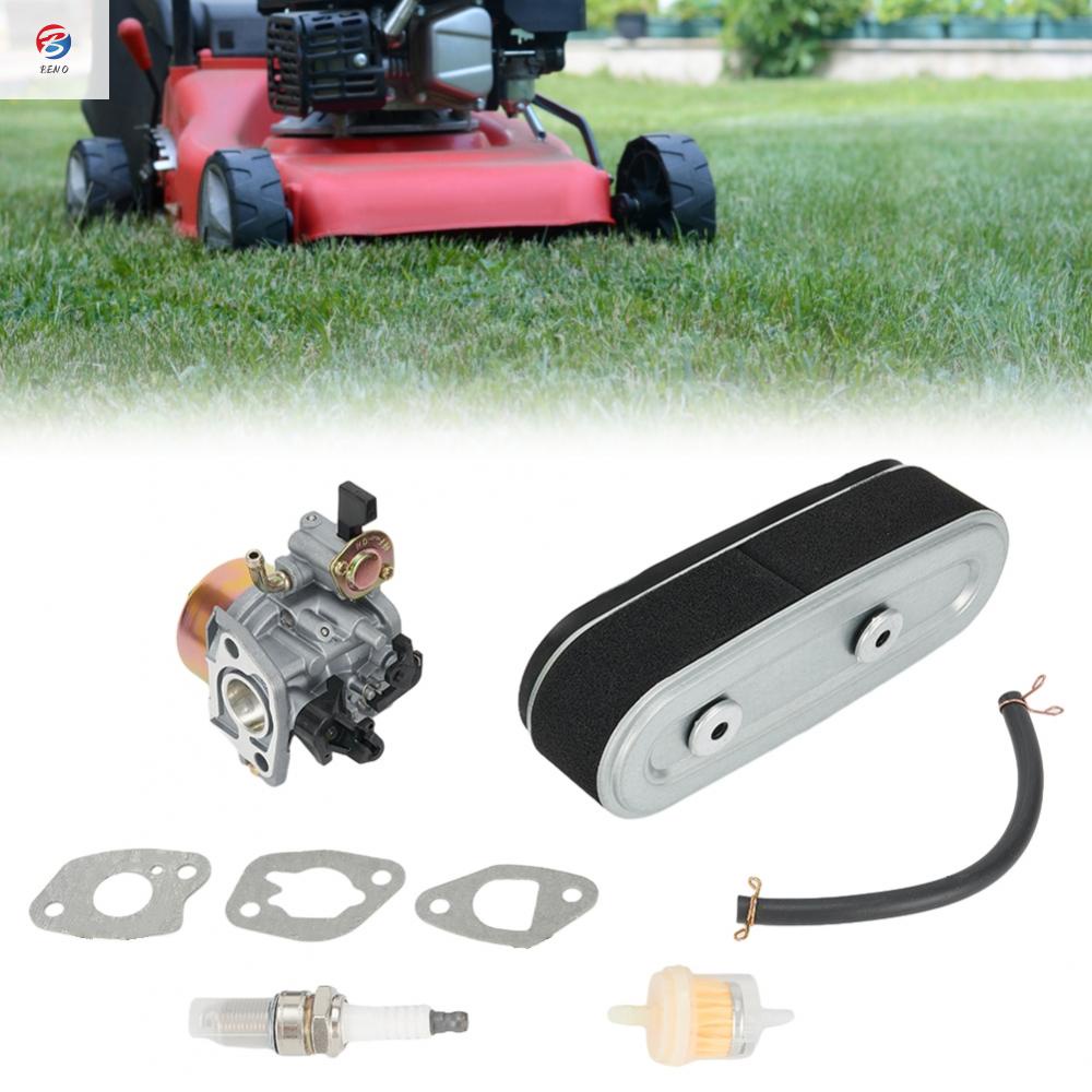 Carburetor Spark plug For Honda GXV120 HR194 HR195 HR214 Lawn Mower