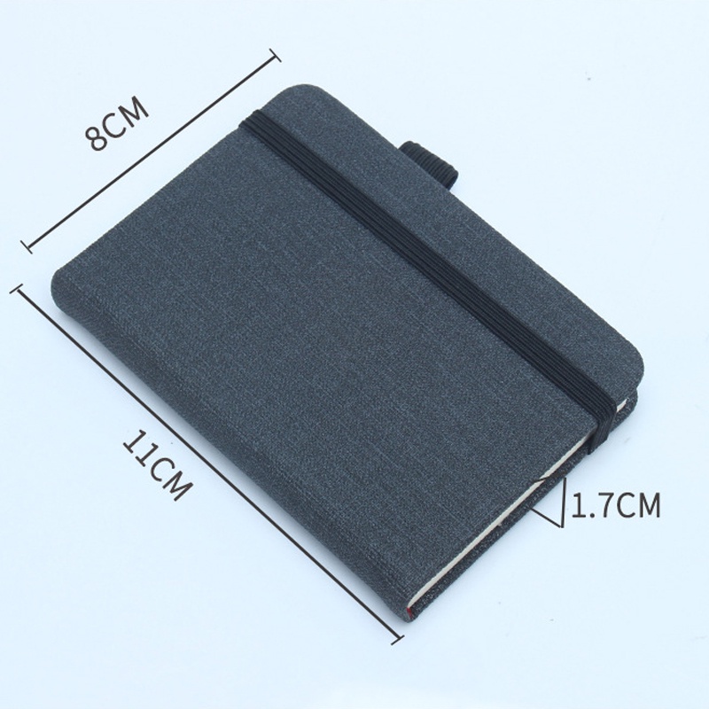 A7 Mini Notebook Portable Pocket Notepad Solid Color Daily Weekly ...