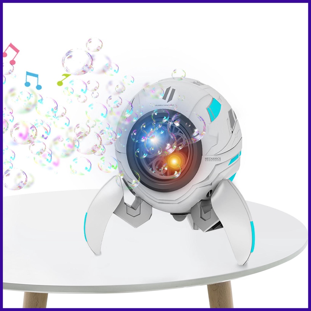 Robot Bubble Machine for Toddlers Robot Electric Bubble Machine Maker ...