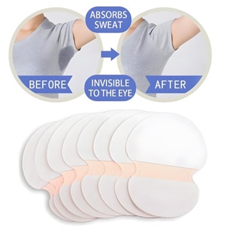 100 Pieces Underarm Sweat Pads Disposable Non Visible Stickers