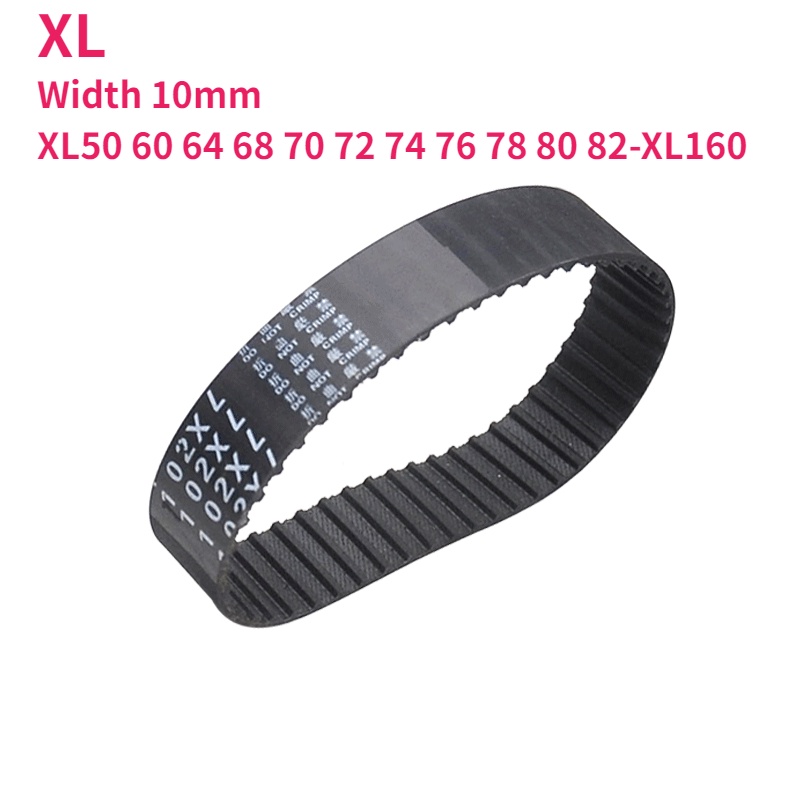 XL Synchronous Belt Closed Loop Rubber Timing Belt Pitch 5.08mm Width ...