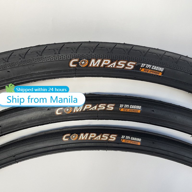 COMPASS Road Bike Tire 700*23/25/28/35/38c 700c Nonslip Ultralight