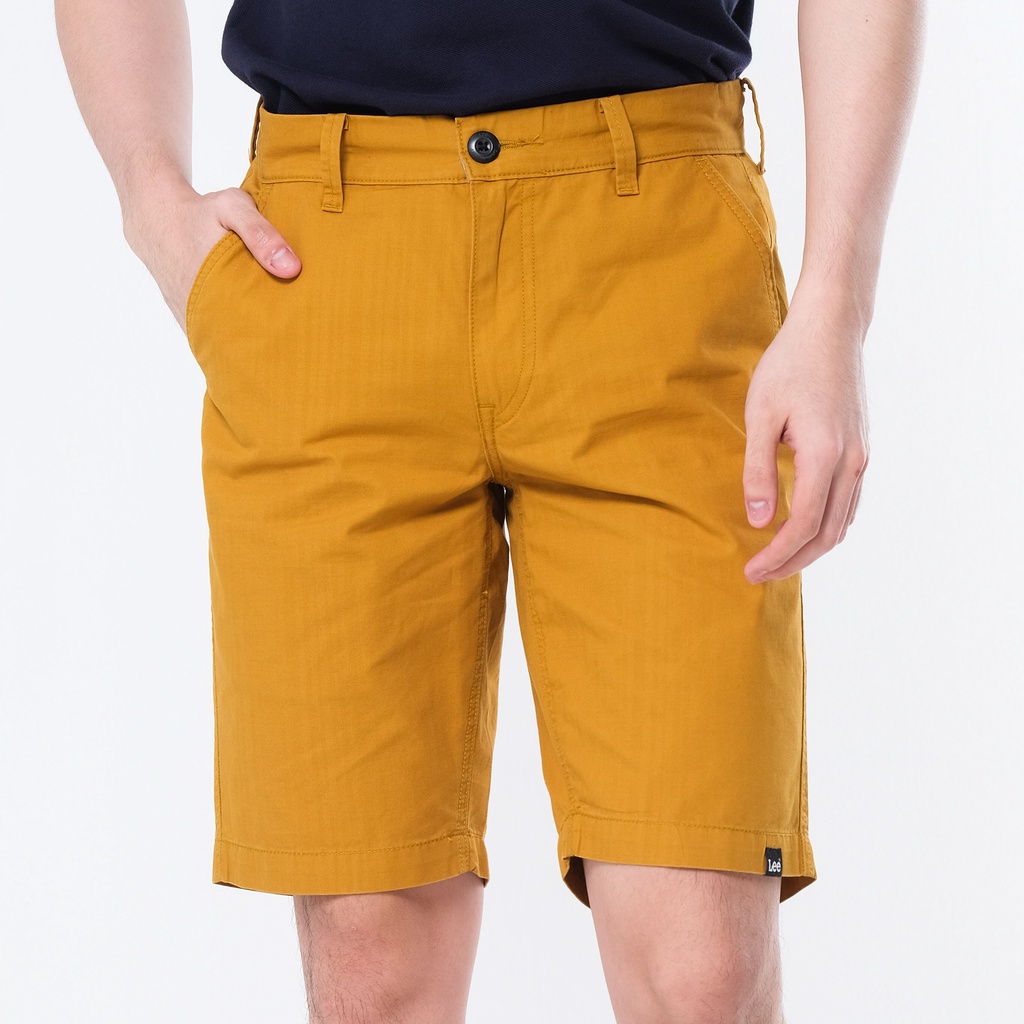 Lee Colored Shorts for Men in Golden Yellow Shopee Philippines