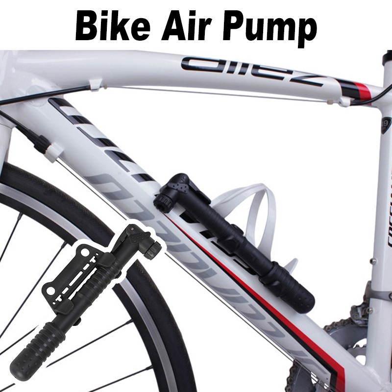 LONGGO Universal High Pressure MTB Bike Air Pump with Cage Motorcycle Air Inflator Tyre Ball Shopee Philippines