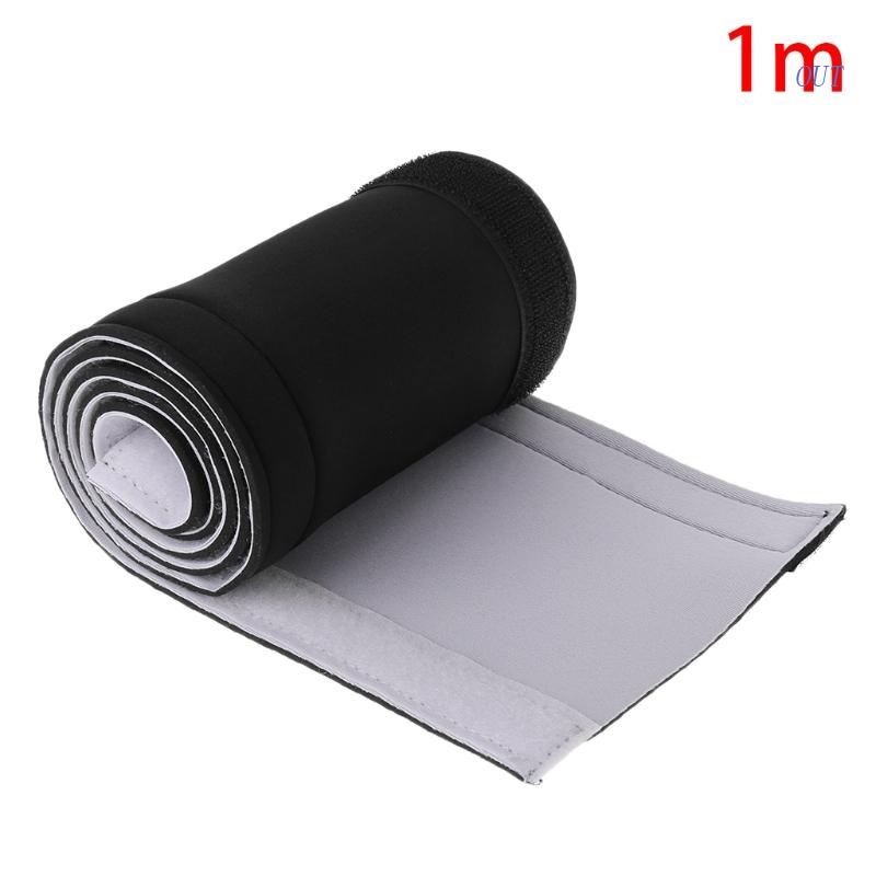OUT Cable Management Sleeve Flexible Neoprene Wrap Earphone Speaker TV ...