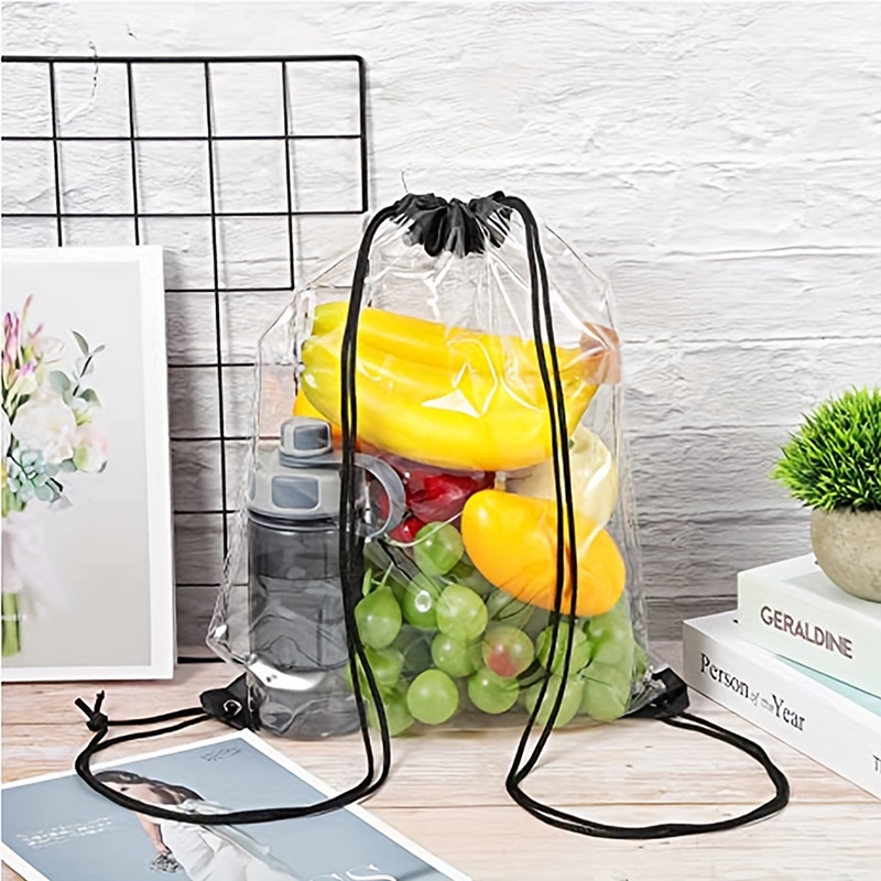 Clear drawstring backpack target store