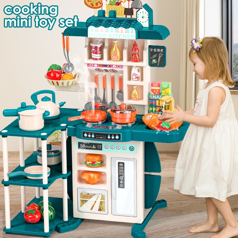 Cooking Set Toys Kitchen Toys for Girls Kitchen Toy for Kids Kitchen ...