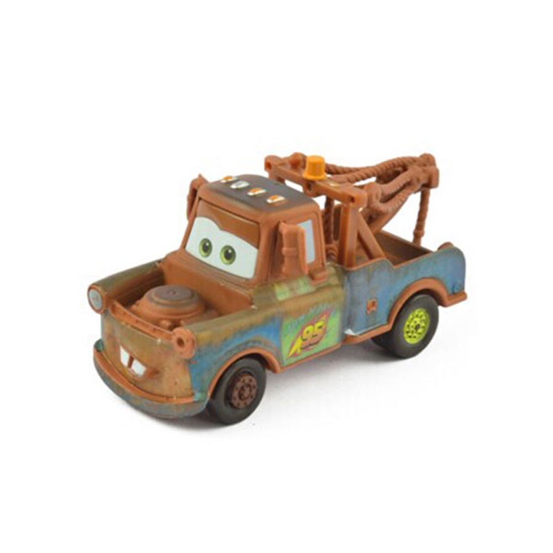 Pixar Cars 2 3 Mater #95 Lightning McQueen 1:55 Metal Diecast Toy Car ...