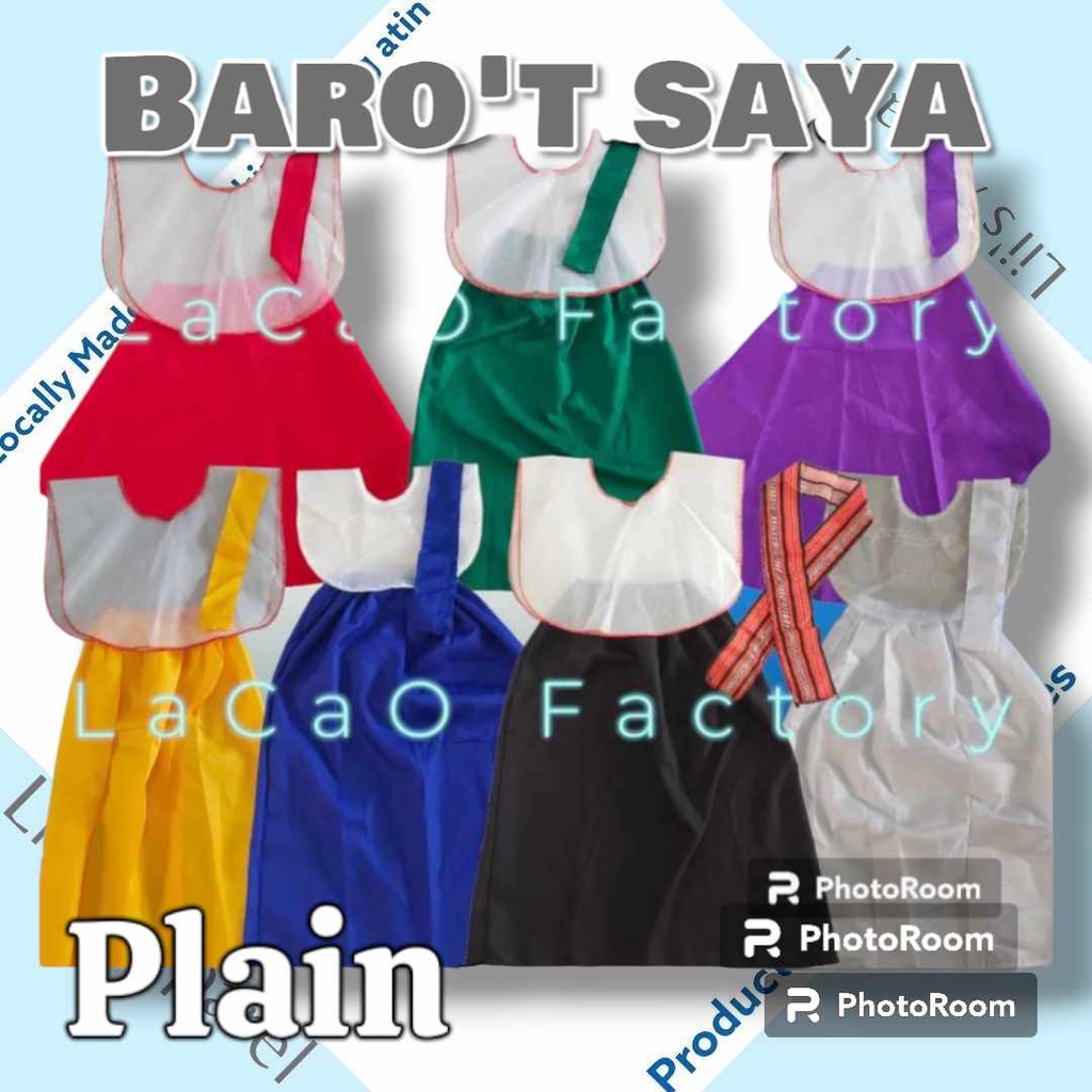 Lii S Apparel S Filipino Traditional Attire Filipiniana Baro T Saya Shopee Philippines