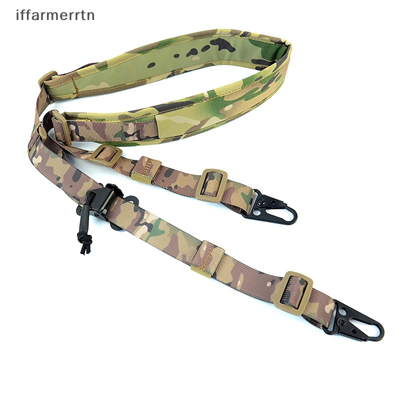 ir Tactical Rifle Sling Removable Modular 2 Point / 1 Point Sling Padded Combat Shoog Gun Sling