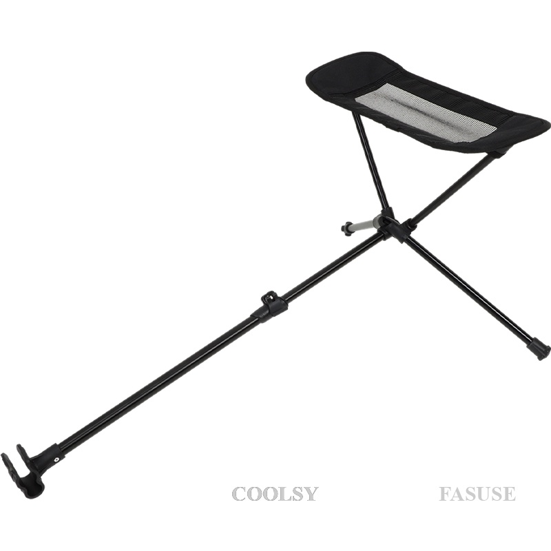 COOLSY Universal Camping Chair Foot Rest Ottoman Folding Attachable Leg ...
