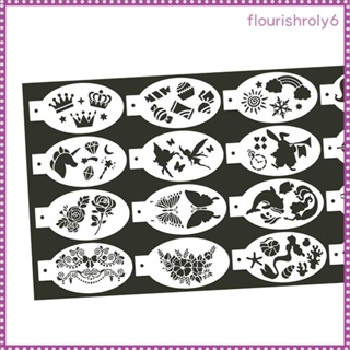  54 Pcs Face Paint Stencils Reusable Body Painting Stencils  Temporary Tattoo Stencil Christmas Face Painting Kit for Parties Tattoo  Painting Templates Face Tracing Stencils for Kids Makeup
