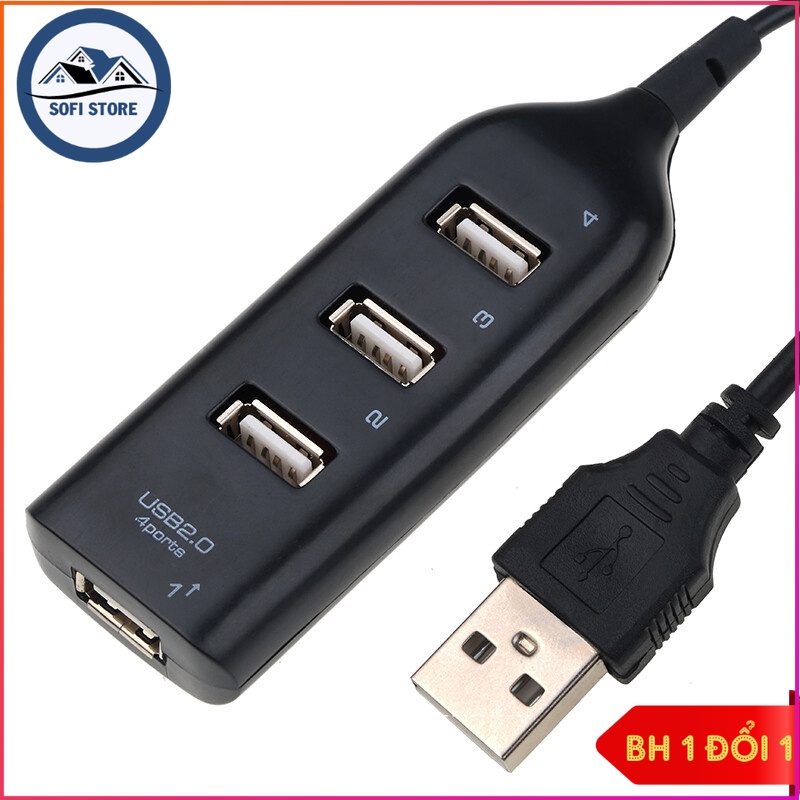 Usb Splitter - High Speed 4-Port HUB USB Splitter - Adapter for ...