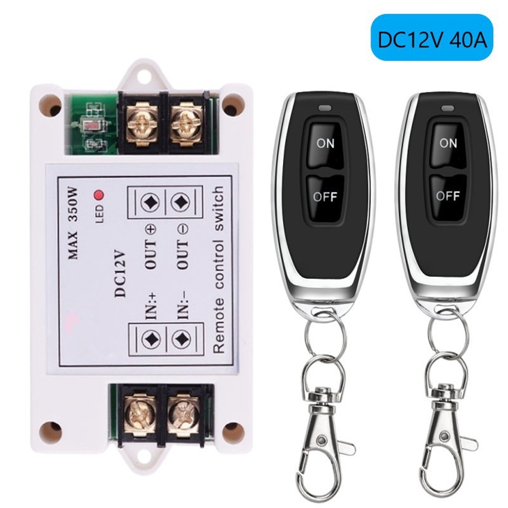 12V Car Power Battery Disconnect Cut Off Switch w/Dual Wireless Remote ...