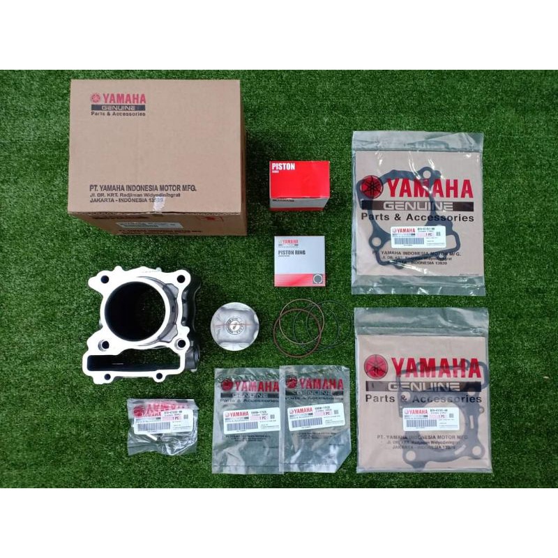 Cylinder Block set complete NMAX V1 V2 / AEROX V1 V2 100% GENUINEYAMAHA ...