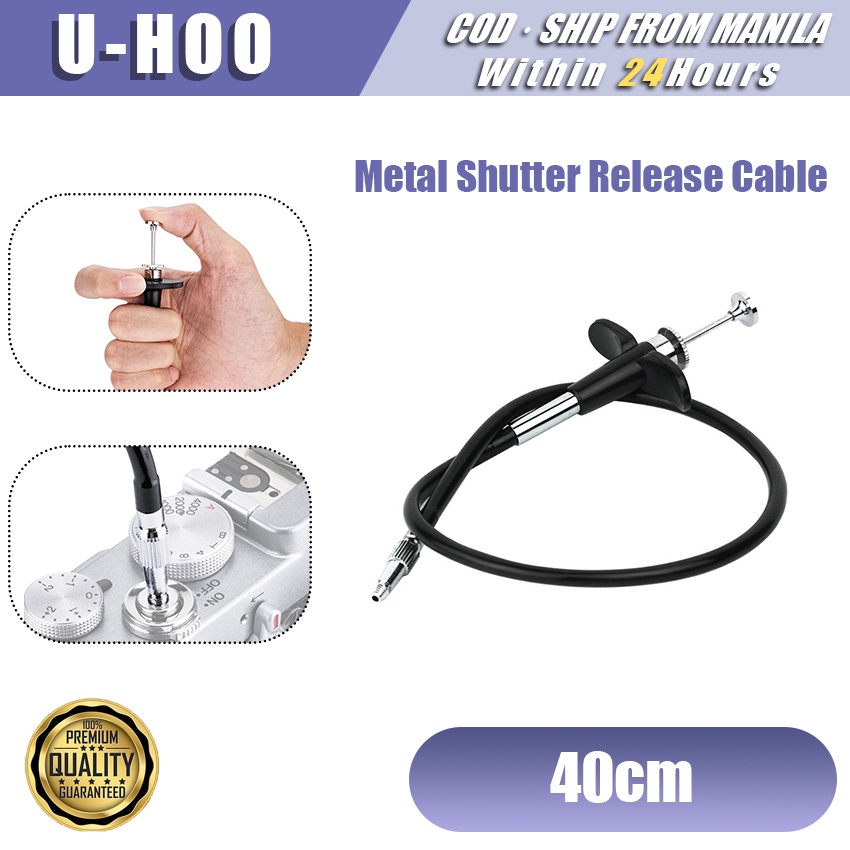 40cm Mechanical Locking DSLR Camera Shutter Release Cable Camera remote ...