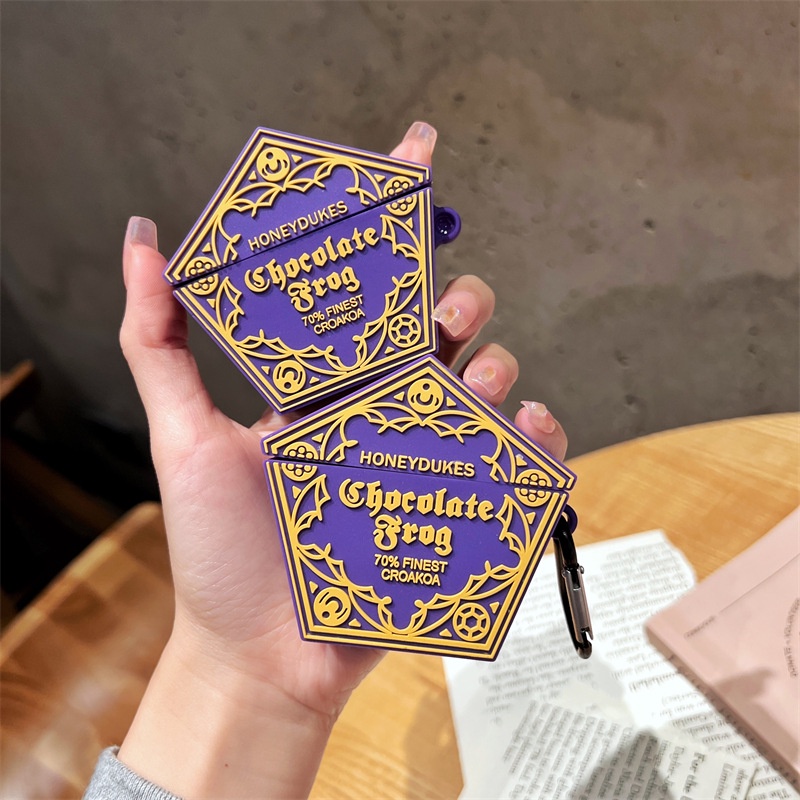Fashion Potter Harry Chocolate Frog Case for AirPods Pro2 Case Cover