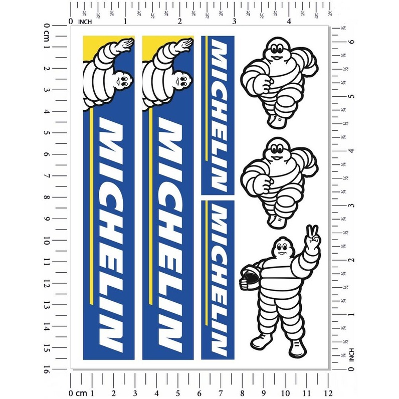 Cool Michelin Man Decal - Drag Racing Sticker For Motorcycle, Truck, Or Laptop - Waterproof Vinyl