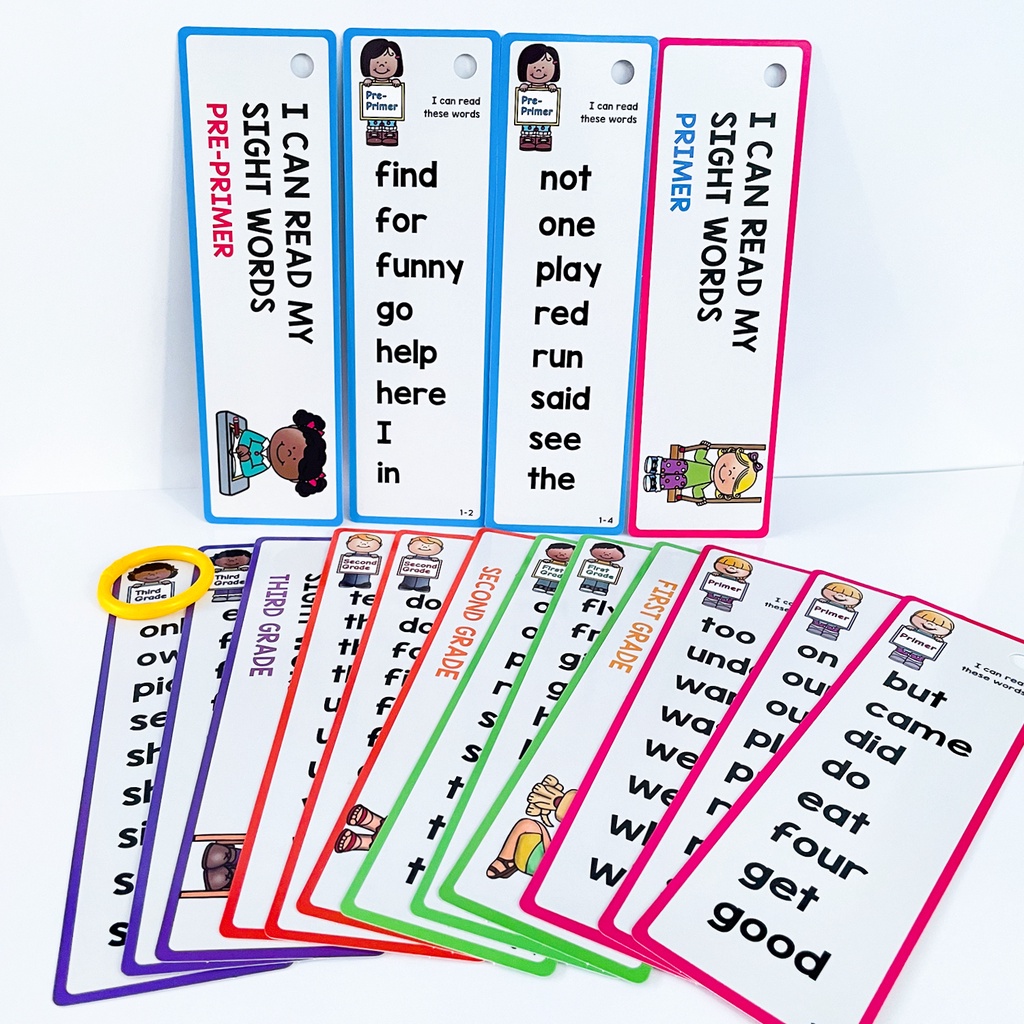 220 Sight Words English Flashcards for Kid Preschool Vocabulary ...