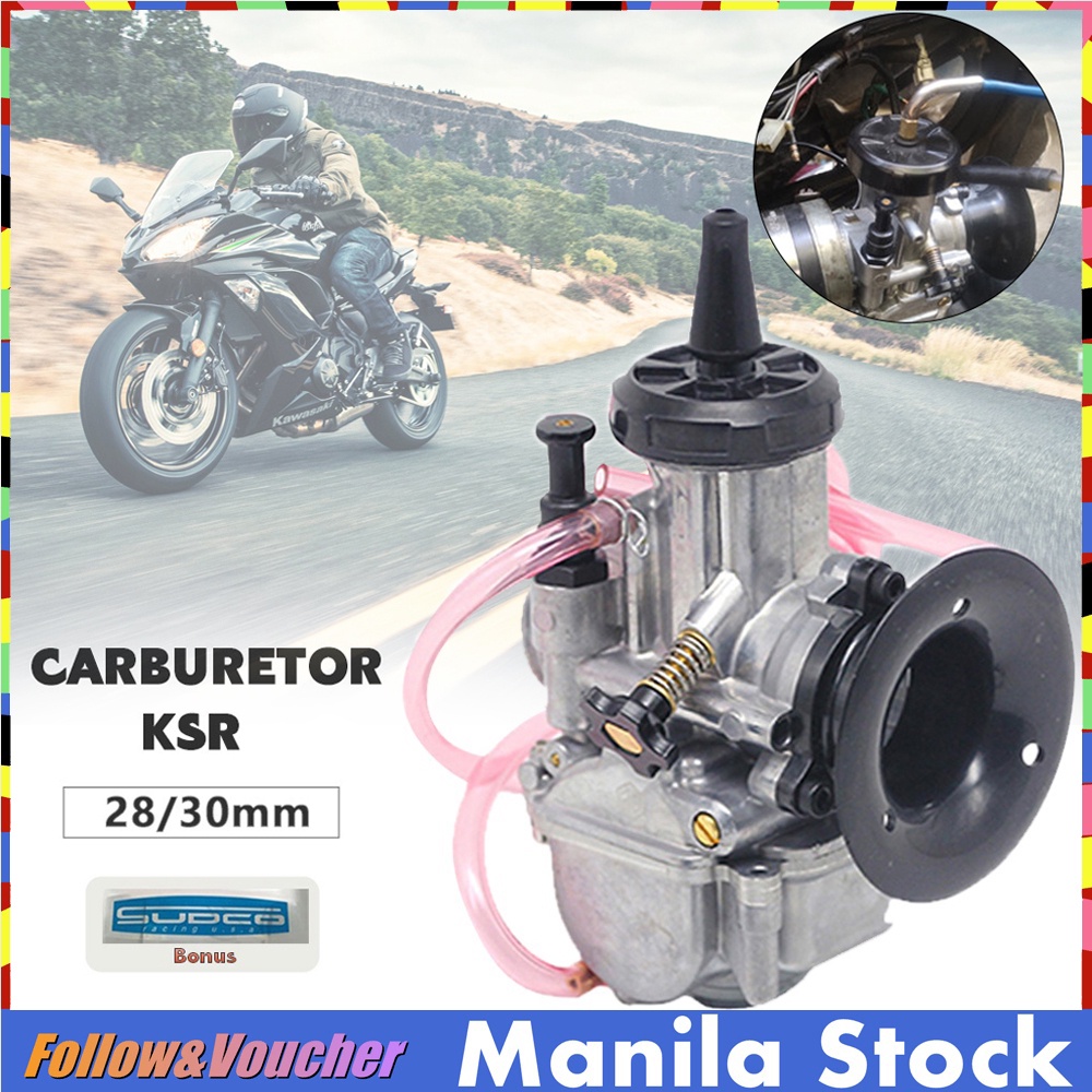 Carb KOSO KSR EVO Universal Motor Carburetor 30mm/28mm Flat Slide Carb