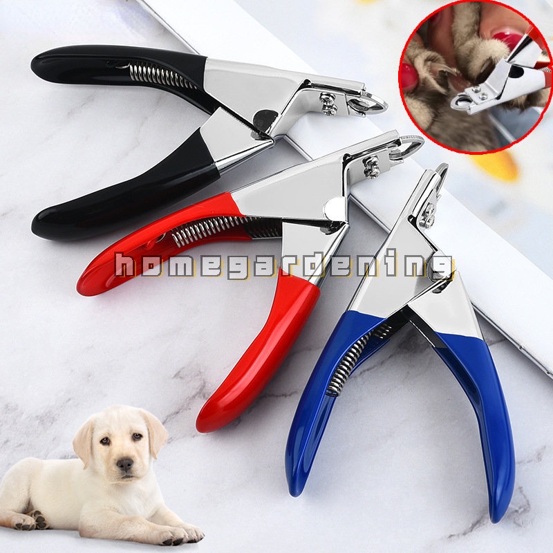 Dog Cat Nail Clipper Stainless Steel Pet Toes Cutter Scissor Grooming