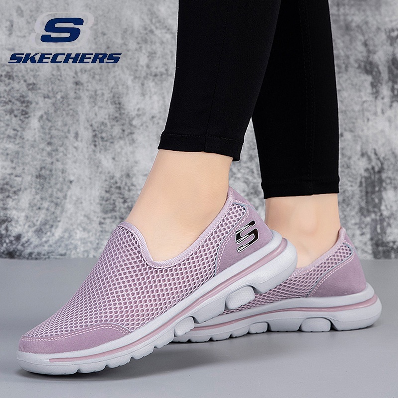 (READY STOCK) Skechers_ Men's and Women's Outdoor Running Shoes Low Top