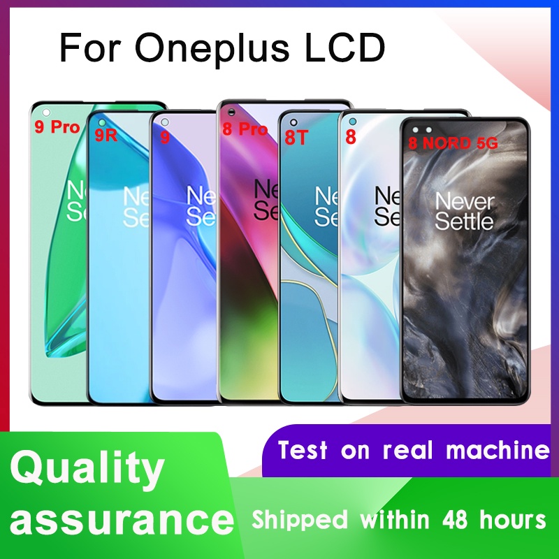 100% Original AMOLED Display For Oneplus 8 8T 1+8 Pro Onepus 8 Nord 5G ...