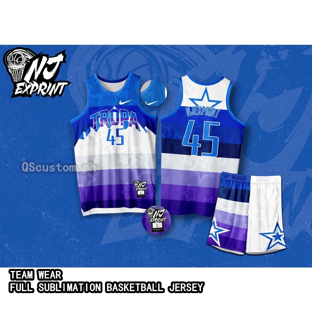Basketball Jersey Shorts TROPA NBA All Star Jersey Basketball Design