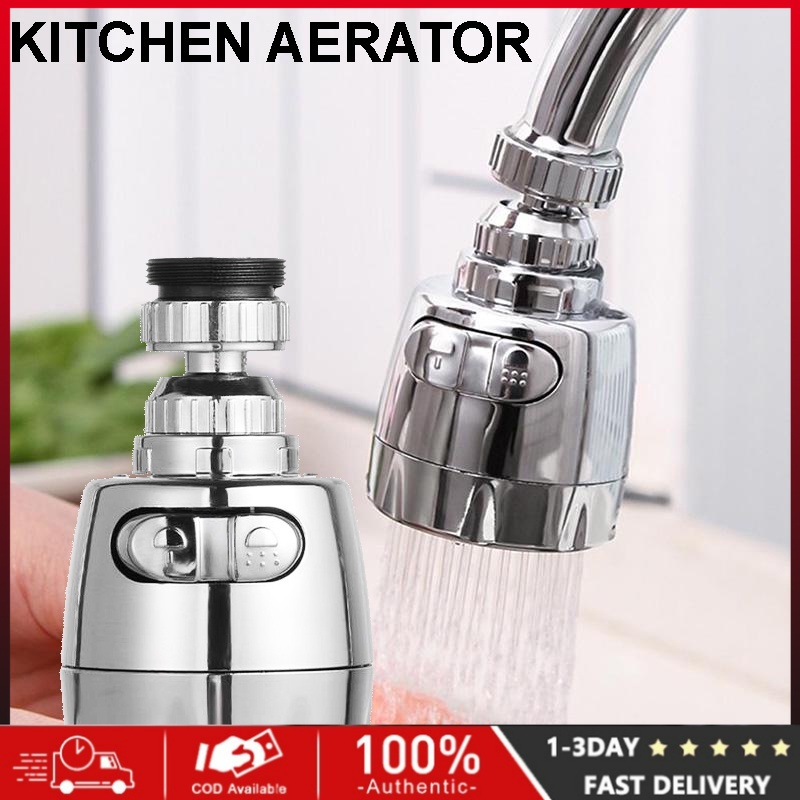 Kitchen Aerators ABS TwoSpeed Universal Water Saving Mixer Aerators