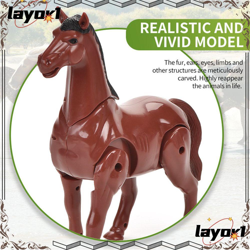 LAYOR1 Livestock Animals Model Battery Operated Cattle Milk Toy Zebra ...