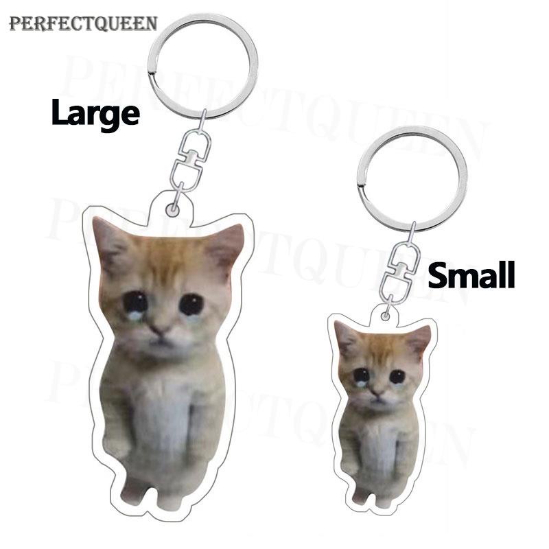 3.5/6cm Happy Banana Cat Mobile Phone Chain Student Gifts The Cat Meme