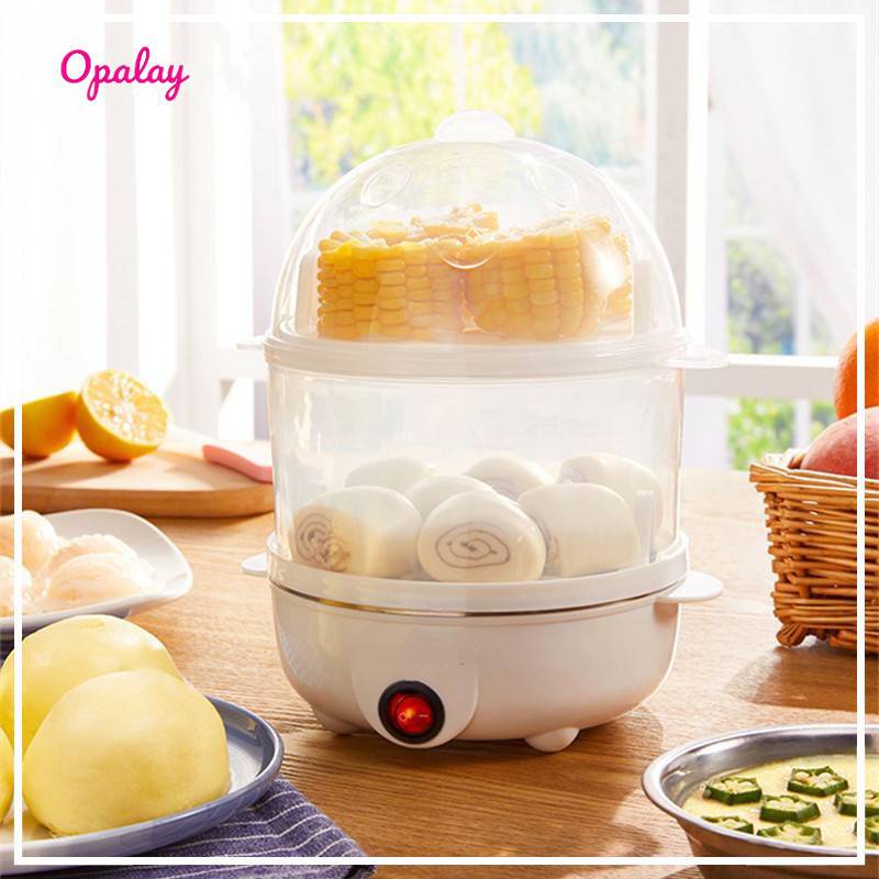 Electric Steamer Siomai Doublelayer Egg Boiler Breakfast Multi